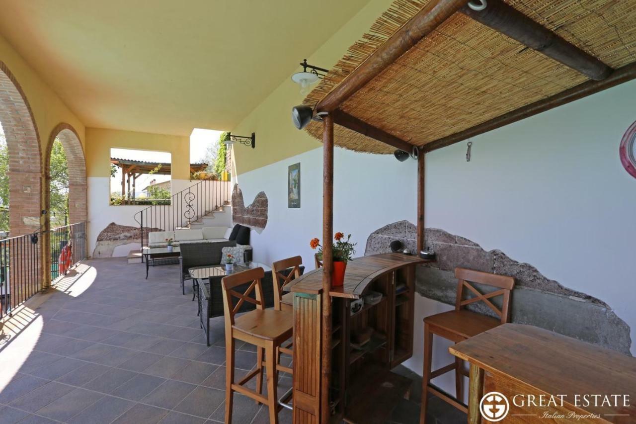 Ferienwohnung Lo Scricciolo Montecastelli Pisano Exterior foto